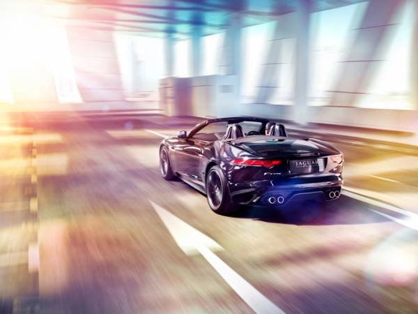 Photograph Migs  Jaguar F Type Convertible Rear 3q on One Eyeland